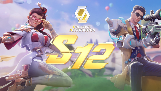 Official Creative Destruction season 12 key artwork