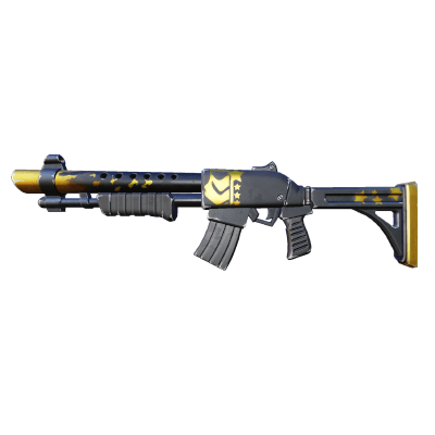 DTR, official Creative Destruction shotgun artwork