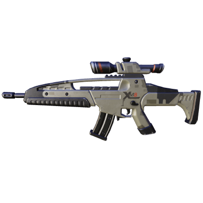 XM8, official Creative Destruction assault rifle artwork