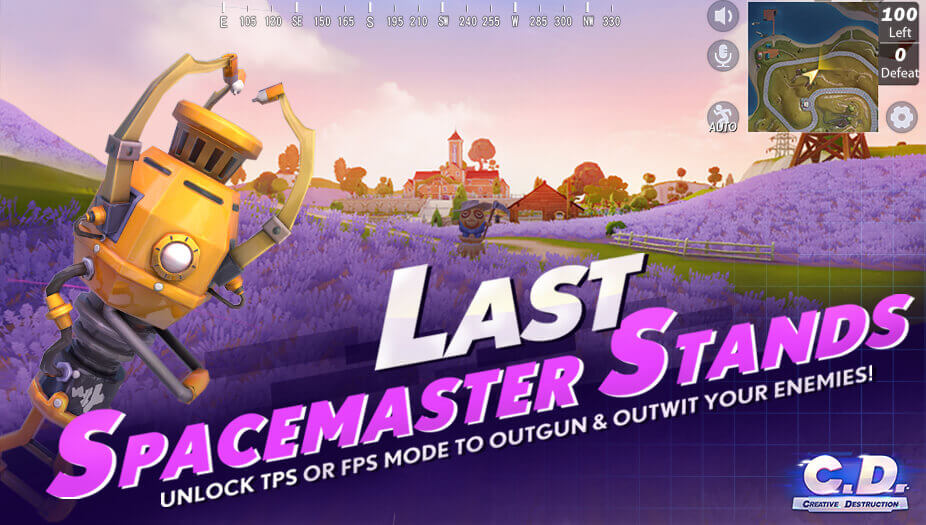 Official Creative Destruction artwork: last stand
