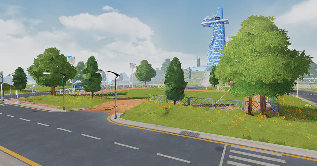 Sky Eye, an official Creative Destruction map location
