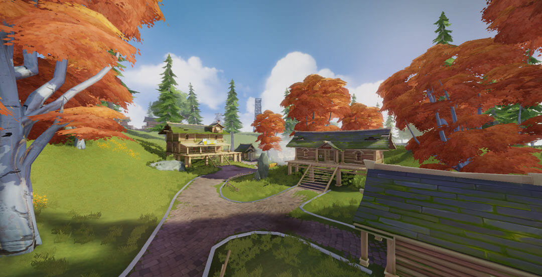 Teddyland, an official Creative Destruction map location