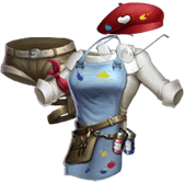 Artistic Angel official character skin