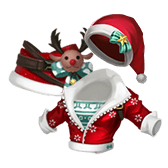 Christmas Elf official character skin