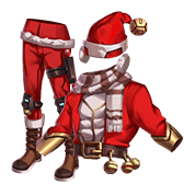 Red Xmas official character skin